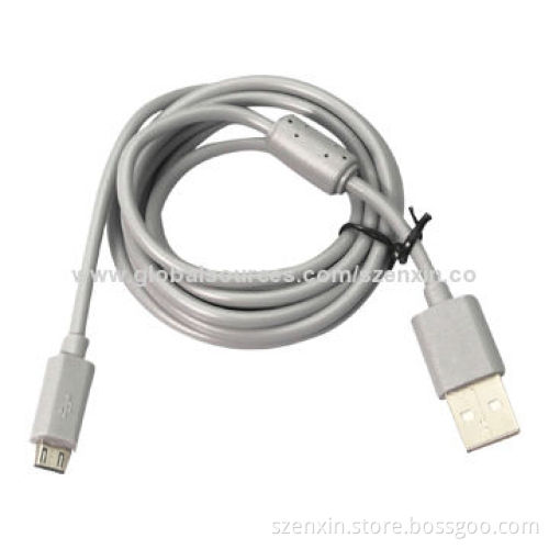 Micro USB injection anti-clutter cable, when charging